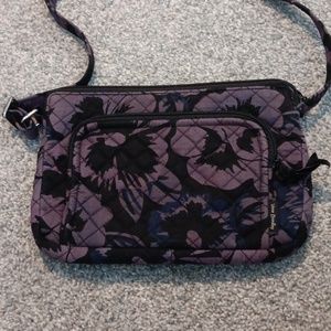 Purple floral Vera Bradley bag